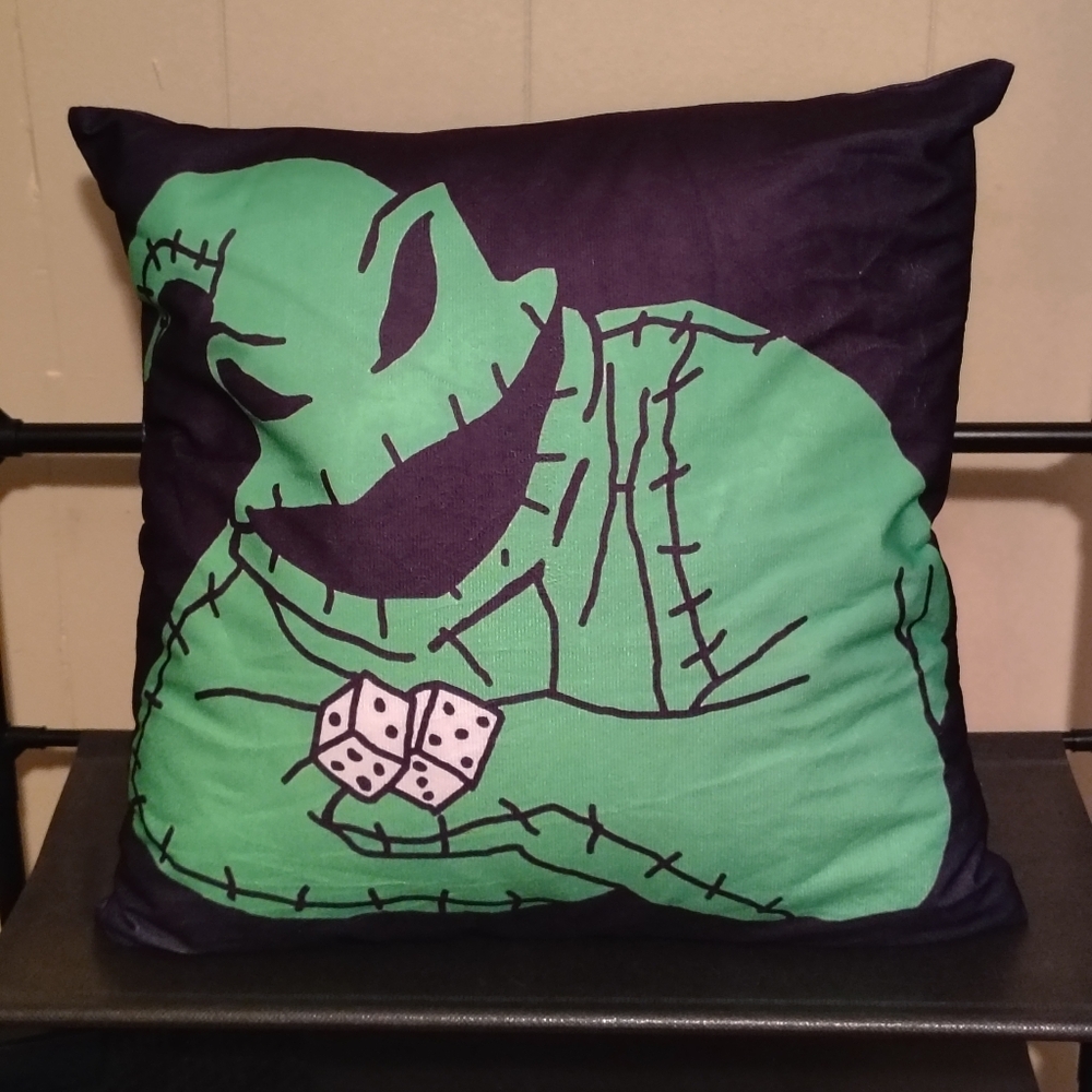 Oogie Boogie Throw Pillow